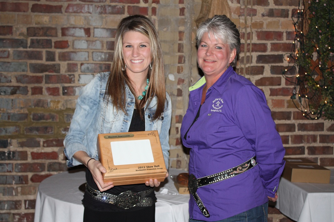 Reserve Show Bull of the Year<br>Rafter G Bar, Shown Emily Griffith-Long and Rachel Griffith